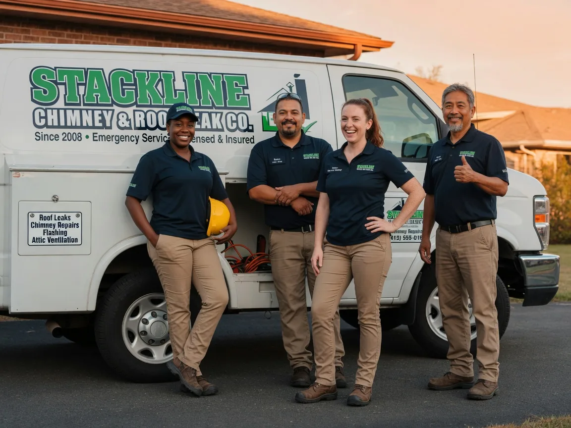 Chimney flashing repair company in Del Mar, CA